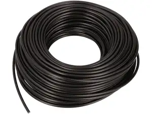 Cavo di accensione Ø 5mm nero, rotolo da 50 m Cavo di accensione Ø 5mm nero, rotolo da 50 m