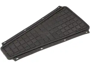 RMS foot mat step-through black | Vespa P, PX RMS foot mat step-through black | Vespa P, PX