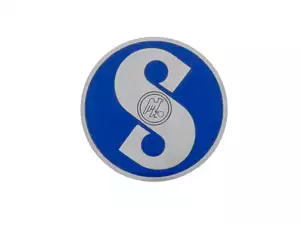 Sachs Emblem blau (geätztes Blech) Sachs Emblem blau (geätztes Blech)