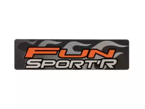Adesivo per rivestimento laterale | Tomos Fun Sport'R Adesivo per rivestimento laterale | Tomos Fun Sport'R