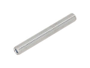 Vite filettata Normio M5x40 con esagono incassato e punta conica, zincata Vite filettata Normio M5x40 con esagono incassato e punta conica, zincata