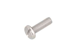 Vis M5x16 tête plate fendue Inox Vis M5x16 tête plate fendue Inox
