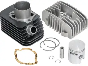 Olympia 43 mm cylinder kit incl. head 12 mm KoBo | Piaggio SI, Bravo, Grillo Olympia 43 mm cylinder kit incl. head 12 mm KoBo | Piaggio SI, Bravo, Grillo