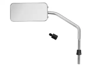 Specchio GPO stile "F1" cromato Specchio GPO stile "F1" cromato