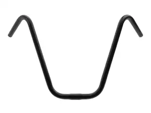 Manubrio Stem 38 cm Apehanger (manubrio a palo) nero Manubrio Stem 38 cm Apehanger (manubrio a palo) nero