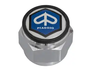 Écrou de pivot de fourche "Piaggio" 1" / 24G fermé Plaque de fourche Écrou de pivot de fourche "Piaggio" 1" / 24G fermé Plaque de fourche