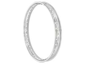 Anneau de jante 1.40 x 17" (53 mm) chromé grands trous de tétons Anneau de jante 1.40 x 17" (53 mm) chromé grands trous de tétons