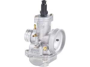 Carburatore Polini CP 17,5 mm (starter manuale) flangia in gomma Carburatore Polini CP 17,5 mm (starter manuale) flangia in gomma
