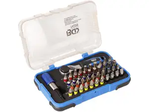 BGS bit set with ratchet 43 pcs. BGS bit set with ratchet 43 pcs.