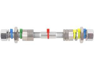 swiing® ingenious asse ruota per conversione cuscinetti Snowflake ruota anteriore | Hercules Prima swiing® ingenious asse ruota per conversione cuscinetti Snowflake ruota anteriore | Hercules Prima