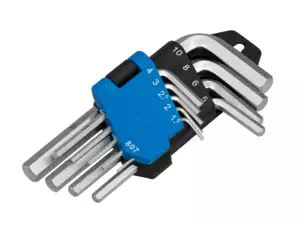 Set di chiavi esagonali BGS 9 pezzi. Set di chiavi esagonali BGS 9 pezzi.