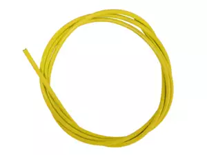 Guaina per cavo a coccodrillo Ø 5 mm giallo (al metro) Guaina interna in PTFE Guaina per cavo a coccodrillo Ø 5 mm giallo (al metro) Guaina interna in PTFE