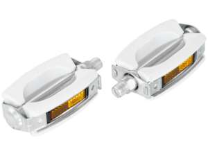 Union pedals solid plastic white Union pedals solid plastic white