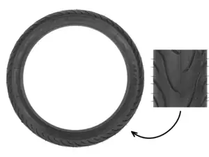 Michelin 80/90 x 17" Reifen Pilot Street Semi-Slick Michelin 80/90 x 17" Reifen Pilot Street Semi-Slick