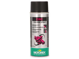 Motorex Zinc Colour Spray gris anti-corrosion 500 ml Motorex Zinc Colour Spray gris anti-corrosion 500 ml