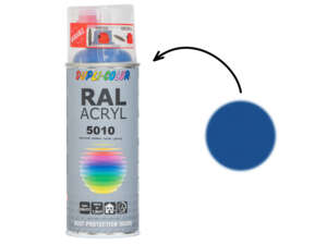 DUPLI-COLOR vernis acrylique RAL 5010 bleu brillant 400 ml DUPLI-COLOR vernis acrylique RAL 5010 bleu brillant 400 ml