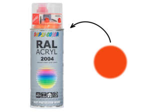 DUPLI-COLOR vernis acrylique RAL 2004 orange brillant 400 ml DUPLI-COLOR vernis acrylique RAL 2004 orange brillant 400 ml
