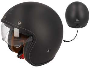 MT Helmets Casco Jet "Le Mans" nero opaco (S-XL) MT Helmets Casco Jet "Le Mans" nero opaco (S-XL)