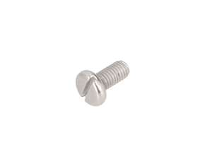 Vis M5x10 tête cylindrique plate fente Inox Vis M5x10 tête cylindrique plate fente Inox