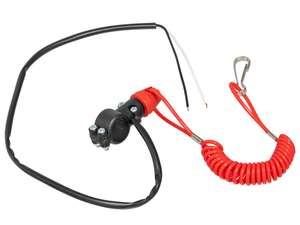 Killswitch (bouton d'ouverture) Fixation au guidon Killswitch (bouton d'ouverture) Fixation au guidon
