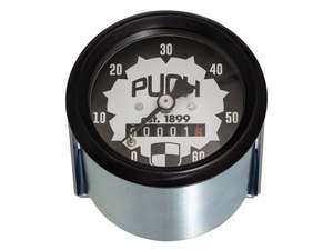 66HEROES Speedometer 60 km/h, Ø 60 mm “PUCH” | Puch 66HEROES Speedometer 60 km/h, Ø 60 mm “PUCH” | Puch