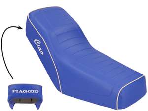 Saddle "ciao" blue NOS | Piaggio Ciao P Saddle "ciao" blue NOS | Piaggio Ciao P