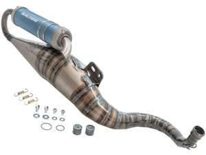 Échappement Malossi "MHR Racing" Ø 27mm | Piaggio Ciao, SI, Bravo, Boxer Échappement Malossi "MHR Racing" Ø 27mm | Piaggio Ciao, SI, Bravo, Boxer