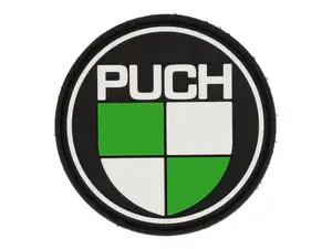 mk-Merch patch "PUCH" rubber round mk-Merch patch "PUCH" rubber round