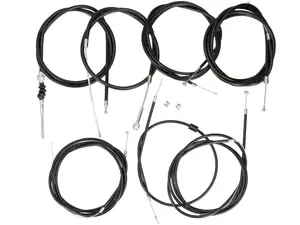 BGM jeu de câbles "original" noir | Vespa PX Lusso BGM jeu de câbles "original" noir | Vespa PX Lusso