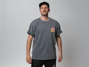 KULTWEAR T-Shirt «Vintage» Oversized grau KULTWEAR T-Shirt «Vintage» Oversized grau
