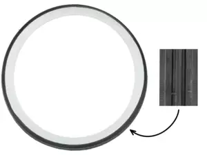 Pneus Fortune 1.75 x 19" F-750 2.P.R. Rouleau de friction paroi blanche | Solex Pneus Fortune 1.75 x 19" F-750 2.P.R. Rouleau de friction paroi blanche | Solex