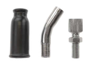 Dell'Orto 30° Vergaser-Rohrbogen-Set M6x0.75 Dell'Orto 30° Vergaser-Rohrbogen-Set M6x0.75