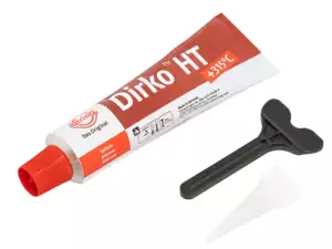 Elring Dirko HT Dichtmasse rot (Silikon) Hochtemperatur 70 ml dauerelastisch bis 315°C Elring Dirko HT Dichtmasse rot (Silikon) Hochtemperatur 70 ml dauerelastisch bis 315°C