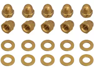 66HEROES M10 cap nut & washer set brass (10 pcs.) 66HEROES M10 cap nut & washer set brass (10 pcs.)