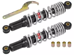 Ammortizzatore YSS 28 cm nero / cromo (pressione olio) Ammortizzatore YSS 28 cm nero / cromo (pressione olio)