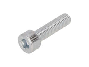 Vis M5x20 tête cylindrique à six pans creux zinguée Vis M5x20 tête cylindrique à six pans creux zinguée