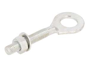 Morsetto ruota Ø 11,10 mm M6 disco diritto zincato Morsetto ruota Ø 11,10 mm M6 disco diritto zincato