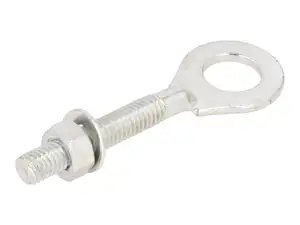 Morsetto ruota Ø 11,10 mm M6 disco diritto zincato Morsetto ruota Ø 11,10 mm M6 disco diritto zincato