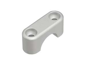 Ponte di bloccaggio GPO EBR piastra forcella fusa alluminio argento Ponte di bloccaggio GPO EBR piastra forcella fusa alluminio argento