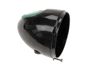 Lampada a uovo Ø 103 mm nero (attacco centrale) Lampada a uovo Ø 103 mm nero (attacco centrale)