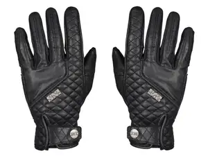 IXS motorcycle glove genuine leather (S - M) black IXS motorcycle glove genuine leather (S - M) black