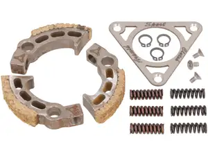 Kit di conversione ASP frizione "intrecciata" a 3 griffe in aramide | Puch E50 Kit di conversione ASP frizione "intrecciata" a 3 griffe in aramide | Puch E50