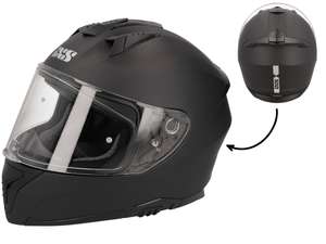 Casco integrale IXS «zweisiebzehn» nero opaco (M) Casco integrale IXS «zweisiebzehn» nero opaco (M)