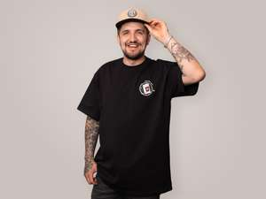 KULTWEAR T-Shirt «Kanister» oversize schwarz KULTWEAR T-Shirt «Kanister» oversize schwarz
