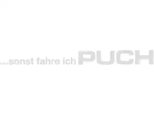 adesivo mk-Merch "... altrimenti mi faccio un Puch" bianco adesivo mk-Merch "... altrimenti mi faccio un Puch" bianco