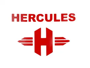 Autocollant "Hercules" tige de selle rouge Autocollant "Hercules" tige de selle rouge