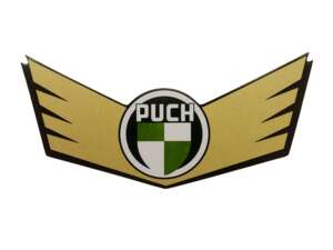 Autocollant « Puch Adler » 87 x 40 mm, garde-boue | Puch X30 Velux, MS50, VZ50 Autocollant « Puch Adler » 87 x 40 mm, garde-boue | Puch X30 Velux, MS50, VZ50