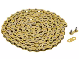 Catena a pedale KMC oro a basso rumore Catena a pedale KMC oro a basso rumore