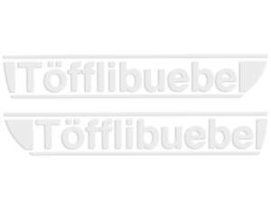 Autocollant de réservoir "Töfflibuebe" Puch X30 NS, NG Autocollant de réservoir "Töfflibuebe" Puch X30 NS, NG