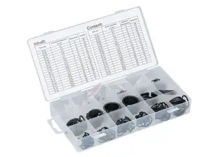 BGS external circlip set 300 pcs. BGS external circlip set 300 pcs.